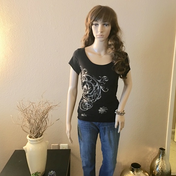 Tail Bait Screen Print T-Shirt Size Large - Picture 1 of 4